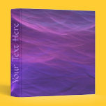 Purple Water Soft Waves Binder binders
