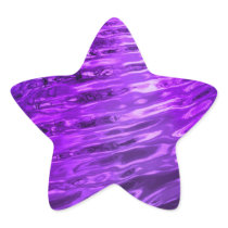 Purple Water Sticker