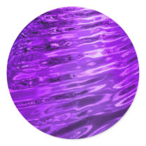 Purple Water Sticker