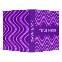 purple wave binders by DonnaGraysonAbstract purple wave binders
