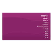 Purple Wave - Business Business Cards