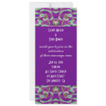 purple  wedding invitations