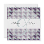 purple Wedding Invitations