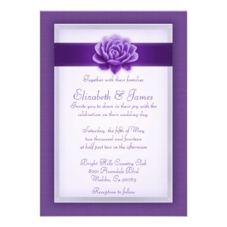 Purple Wedding Invitations By Elegant Invites Part 2 Elegant Purple Laser Cut Wedding Invitations Iwsm044