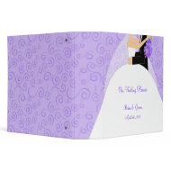 Purple Wedding Planner binder binder