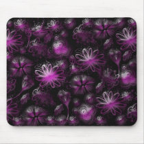 purple weeds mousepads