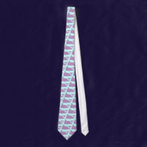 Purple Whale Tie ties