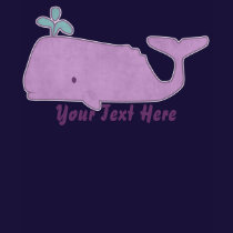 Purple Whale Top t-shirts