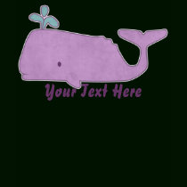 Purple Whale Top t-shirts