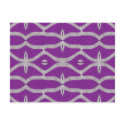 purple white abstract with floral postcards