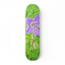 Purple Wild Flower skateboards