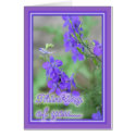 Purple Wild Flowers cards