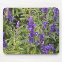 Purple wild flowers mousepads