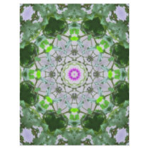 Purple Wildflower Kaleidoscope Art 8 flyers
