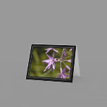 Purple Wildflower Note Card