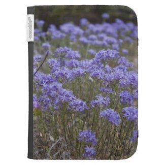 Purple Wildflowers Kindle Case