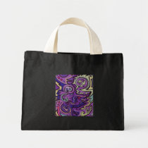Purple Wings Purse bags