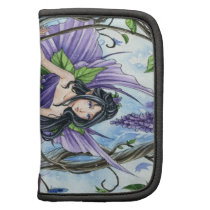 Purple Wisteria Fairy folio by Meredith Dillman planners