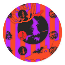 Purple witch 01 stickers