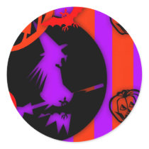 Purple witch 03 stickers