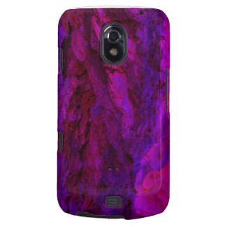 Purple Wood Bark Textures Galaxy Nexus Cover