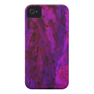 Purple Wood Bark Textures iPhone 4 Covers