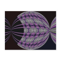 purple worlds postcards by DonnaGraysonAbstract purple worlds postcards