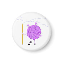 purple yarn gremlin magnets by blabigail purple yarn gremlin magnets