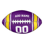 Purple|Yellow Football Jersey Stripes