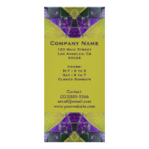 purple yellow rack cards by DonnaGraysonAbstract purple yellow rack cards
