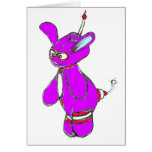 Purple Yurple Vector Greeting Card