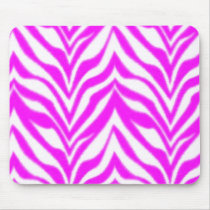 Purple Zebra Mousepad mousepads