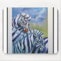 purple zebras mousepads by klocke purple zebras mousepads