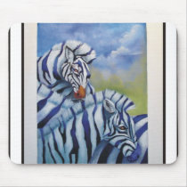 purple zebras mousepads by klocke purple zebras mousepads