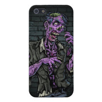 Purple Zombie iphone cases