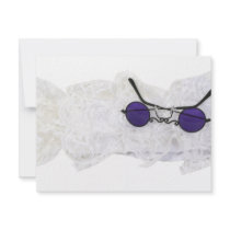 PurpleGlassesJabot111609 invitations by ShroudedLake PurpleGlassesJabot111609 invitations