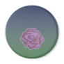 purplerose round magnet