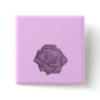 purplerose square pin button