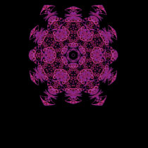 Purplicious Mushroom Star T-Shirt by webgrrl Purplicious Mushroom Star T-Shirt