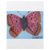 Purplish Copper Butterfly flyers by Flags1 Purplish Copper Butterfly flyers
