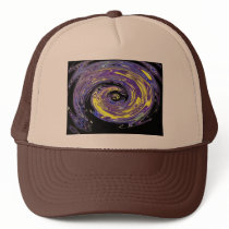Purplr Peacock Twisted hats by eelkat Purplr Peacock Twisted hats