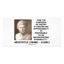 Purposes Of Poetry Convincing Impossibility Quote Photo Greeting Card