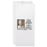 Purposes Of Poetry Convincing Impossibility Quote Rack Card