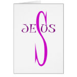 PÚRPURA DE JESÚS TARJETA