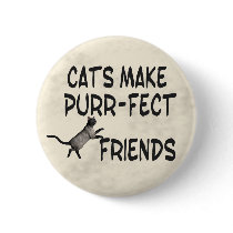 Purr-fect Friends buttons