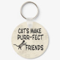 Purr-fect Friends keychains
