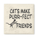 Purr-fect Friends magnets