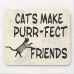 Purr-fect Friends Mouse Pad
