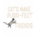 Purr-fect Friends t-shirts
