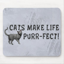 Purr-fect Life Mouse Mats